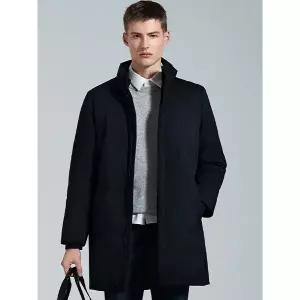 [아리스토우][르오트] 남성 프리미엄 트리티코소재 필파워600 다운코트-사이즈 95110다양