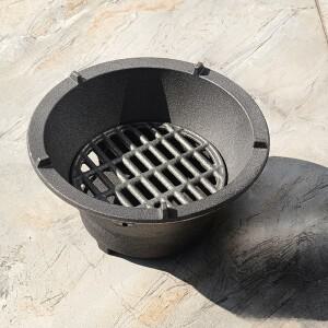 전통적인 주철 탄소 화로 나무 숯 난로 구식 주방 조리기구 바베큐 액세서리