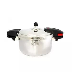 퀸센스 뉴엘비스 가스 압력밥솥 통5중 스텐 압력솥 4인용 3L