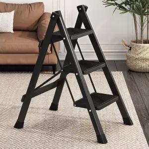 가정용 안전 사다리 3단 광폭 계단발판 접이식 미니 작업대3단사다리 미니