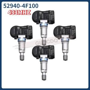타이어 압력 센서 52940-4F100 433MHz 모니터링 현대 호환 그랜드 스타렉스 H-1 기아 호환 K2500