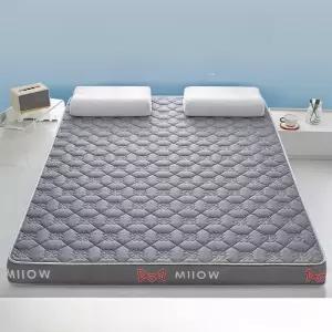 라텍스 메모리폼 매트 커버 싱글 학생용 침대 패드 소프트