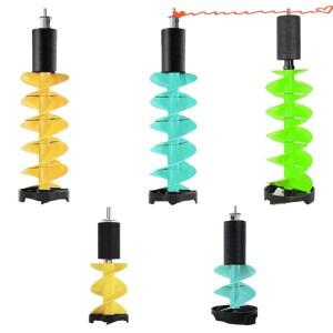 얼음 드릴 오거 낚시용 튼튼한 금속 전동 8인치 바다 야외 겨울용