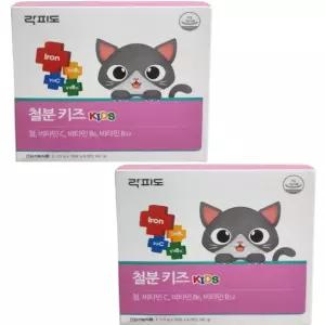 락피도 철분키즈 60포, 2박스