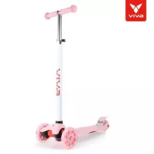 여자아이 생일선물 접이식 발광바퀴 핑크 킥보드 씽씽이 어린이용 저소음 승용완구