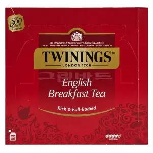트와이닝 잉글리쉬 블랙퍼스트 티백 홍차 100개입 무료배송 gx
