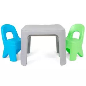 유아용 NO조립 2인용 책상 의자세트 어린이용품 키즈