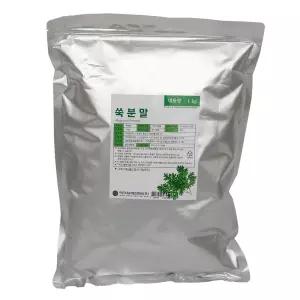 국산 쑥분말 1kg 쑥 가루 쿠키 케이크 떡 빵 양갱 베이킹