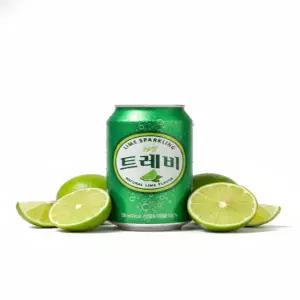트레비 라임 캔 355ml 24개