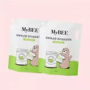 마이비 순한 유아유연제 리필 2100mlx2개 프레쉬올리브향 4307714