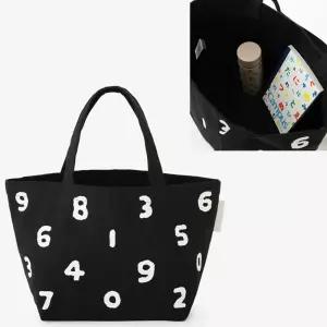 소우소우 캔버스 토트백 에코백 블랙S