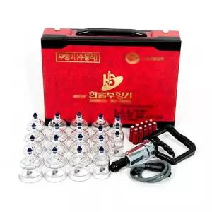 고퀄리티   한솔부항기19컵  채혈기 침100개  솜100매