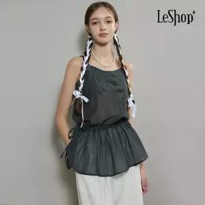 [롯데백화점]르샵 허리 스트랩 뷔스티에 블라우스 (BP4BL002A)