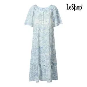 [롯데백화점]르샵 프릴 캉캉 패턴 플레어 원피스 (BP7OP057A)