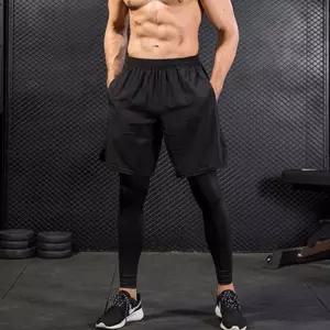남성 레깅스 반바지 헬스 짐웨어 운동 땀복 타이즈