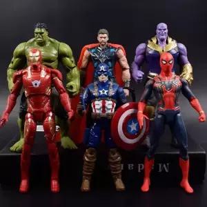 마블 어벤져스 피규어 6종 15종 24종 35종 1세트 아이언맨 캡틴아매리카 토르 헐크 스파이더맨 24개