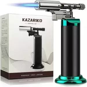 카자리코 스탠드형 토치라이터 가스토치 캠핑 숯불 장작 모닥불 피우기 요리 화력 조절 SG