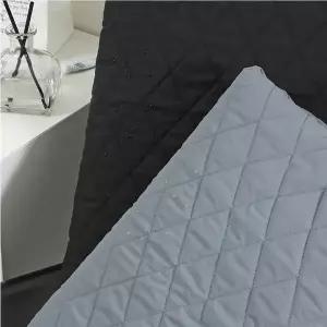 패션스타트 방수 파우치 나일론 타슬란 4온스 다이아 누빔 퀼팅 에크랑 가방 패딩 원단 천