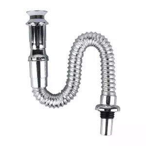 아연자동겸용트랩 일체형 세면대 배수구 팝업 부속품