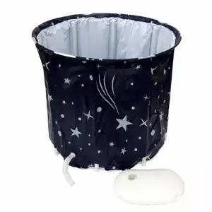 접이식 원통형 욕조 반신욕탕 욕조 이동형