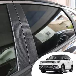 티볼리 아머 베리뉴 에어 B/C 필러 포스트 포인트 컬러 데칼 스티커 윈도우 기둥 몰딩 필름 시트지