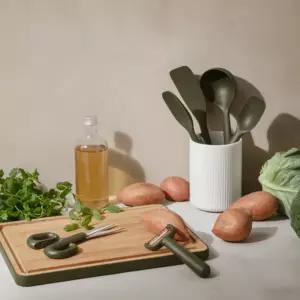 [에바솔로] 노르딕키친 그린툴 실리콘 주방 용품 조리도구세트