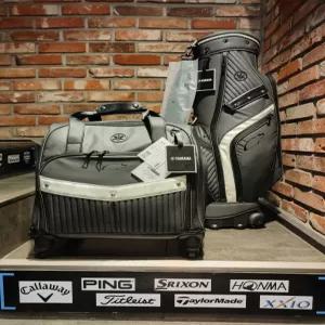 [정품] 2023  여성 휠캐디백 골프백 세트 블랙