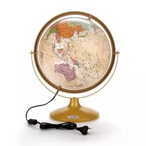 서전지구본 LED 브라운 지구의 32cm 대형 지구본