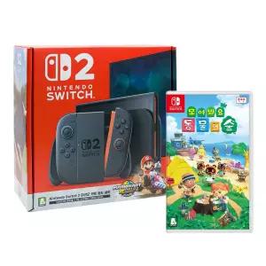 닌텐도 스위치 2 마리오 카트 월드 세트 +모여봐요 동물의 숲 / WJ