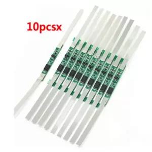 10Pcs BMS 보호 보드 리튬 이온 리튬 배터리 1S 3.7V 2-3A5-6A PCB 보호 보드 3.7V 18650 과충전 플레이트