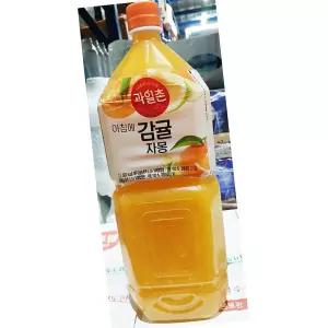 과일촌아침에 감귤 자몽 2L 음료 과일 주스