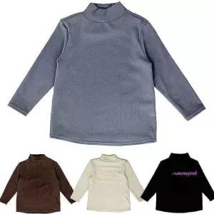기모티셔츠 반폴라티셔츠 유아 DWD 아동 터틀넥 아기 어린이 신생아 베이비xyz934