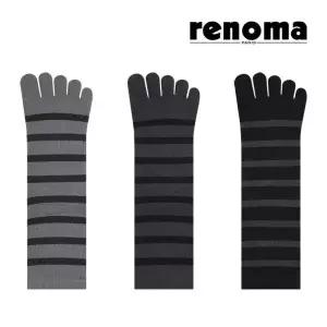 [레노마] RM5003 남성 링글 중목 발가락삭스