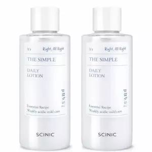 싸이닉 더 심플 비건 데일리 로션 대용량 수분 보습 300ml 2개