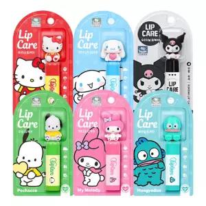 산리오 캐릭터즈 립케어 4.5g (시나모롤 , 마이멜로디 , 헬로키티 , 한교동 , 쿠로미 , 포차코) 6종 2개 선택