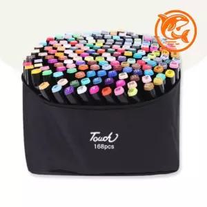 168색 다채로운 드로잉 마카펜 전문 도화지 유성팬