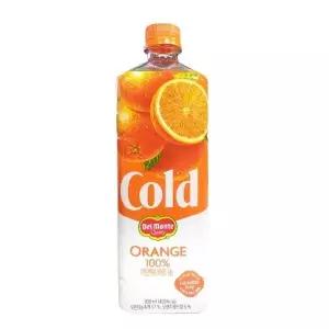 [롯데칠성음료] 롯데칠성 델몬트 콜드 오렌지 900ml 12개