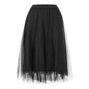 [탱커스]페미닌 쉬폰 레이어드 밴딩 롱 스커트 (TY1SK001L0)