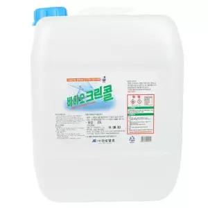 진로발효 바이오 크린콜 75프로 손소독 알콜 20L, 1개