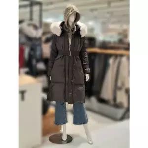 [NS홈쇼핑]ab.f.z 폭스퍼 덕다운 롱패딩 코트 ACZ4DD01K[35674852]