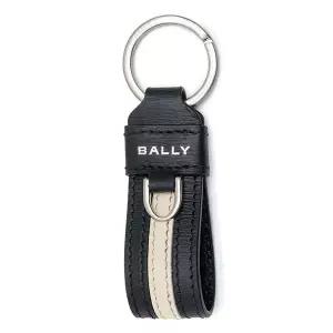[발리][명품] 발리 BALLY 로고 키링 MLK00R VT443 BK