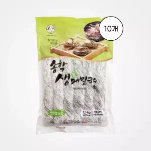 [송학] 생 메밀국수 1.5kg, 10개
