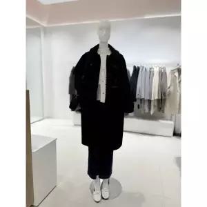 [롯데백화점]SOUP 후드 탈부착  토글단추 모직코트  SBBHC85K