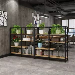 사무실 레스토랑 공간분리 철제 책장 공간분리책장