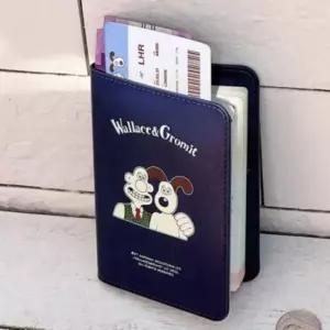 귀여운 캐릭터 스마일 여권 지갑 커버 케이스