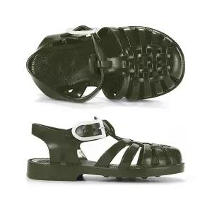 메듀즈 SUN 201 KAKI 카키 아동 키즈 젤리슈즈 샌들
