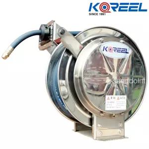 국산 KOREEL 산업용 워터호스릴 SUS 스텐 자동 RWASTS 내경/16mm 물호스릴