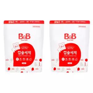 메디앙스 비앤비 아기 세탁 캡슐 세제 30개입 2개 BNS