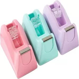 베이직 데스크톱 테이프 디스펜서 오피스 데스크 헤비 듀티 액세서리 무게가 있는 비스키드 베이스 가정