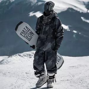 보드복 상하세트 방수 플리스안감 겨울 오버사이즈 스노우복